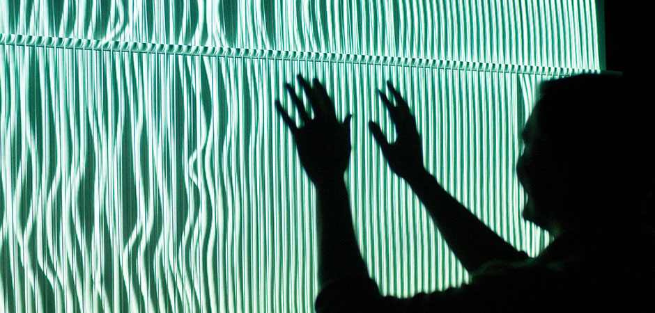 Annica Cuppetelli and Cristobal Mendoza, Nervous Structure, InLight 2011, photo by Terry Brown